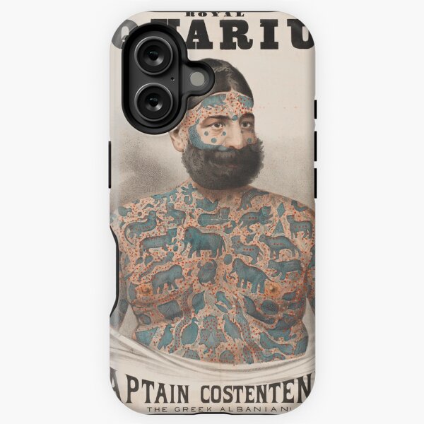 Item preview, Vintage Tattoo Print of Captain Costentenus designed and sold by Vintage Wall Art.