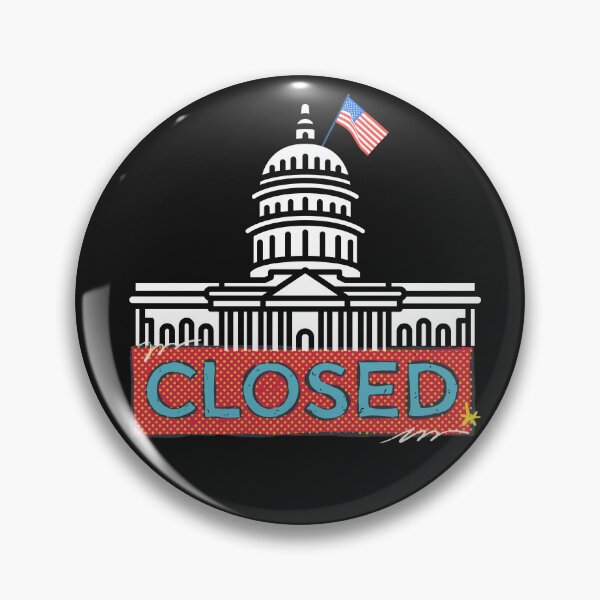 Item preview, Goverment Shutdown 2023 designed and sold by Indie-Chille.