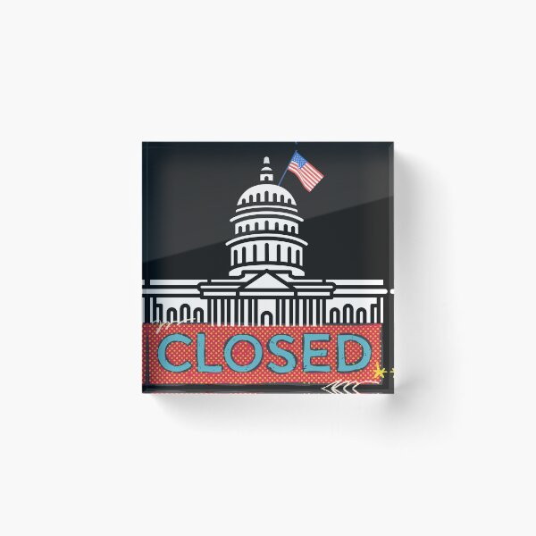 Item preview, Goverment Shutdown 2023 designed and sold by Indie-Chille.