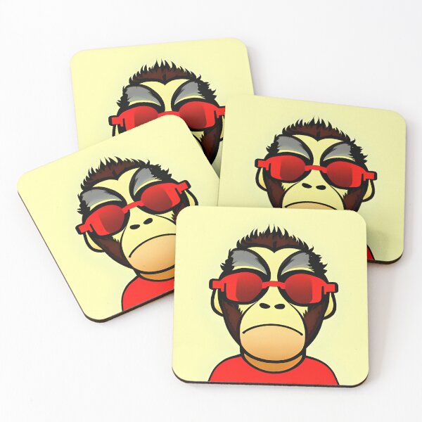 Item preview, Red Monkey designed and sold by ShilpyDesign.
