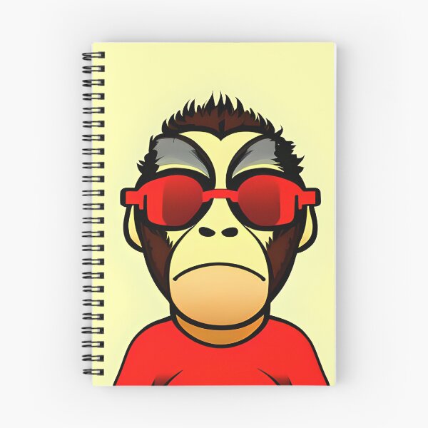 Item preview, Red Monkey designed and sold by ShilpyDesign.