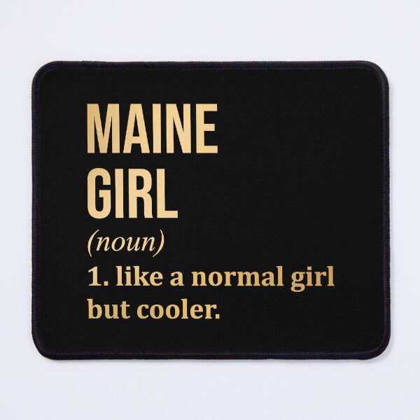 Item preview, Maine Girl Definition Maine in Gold designed and sold by XCIV.