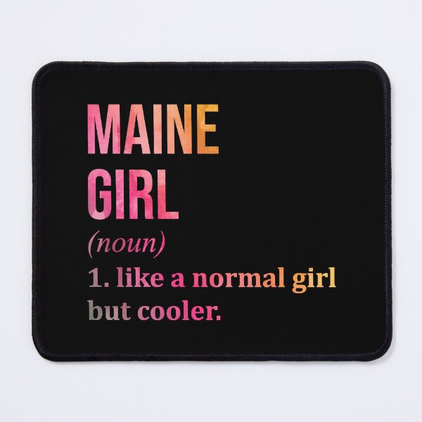 Item preview, Maine Girl Definition Maine in Watercolor designed and sold by XCIV.