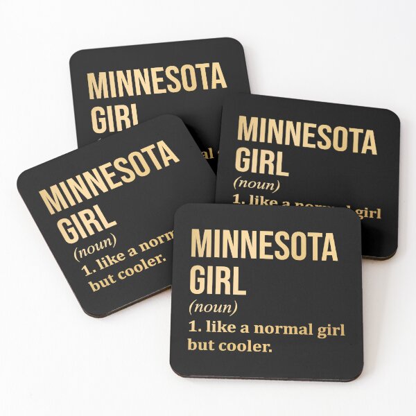 Artikelvorschau, Minnesota-Mädchen-Definition Minnesota in Gold entworfen und verkauft von XCIV.
