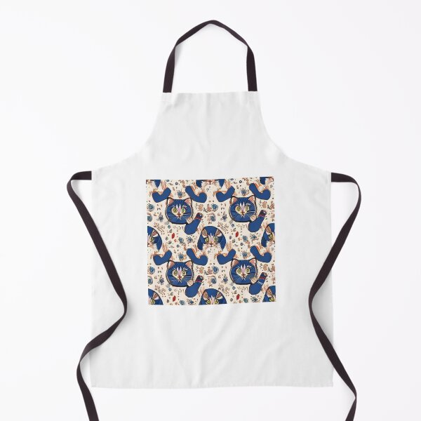 Item preview, Cat Seamless Patterns confused. designed and sold by curlew28.
