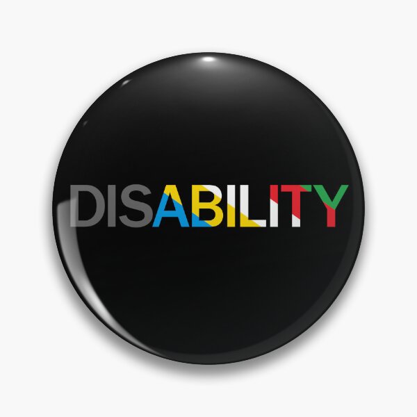 Item preview, Disability Pride Ability Disabled Awaress month designed and sold by Dolphin Graphic.