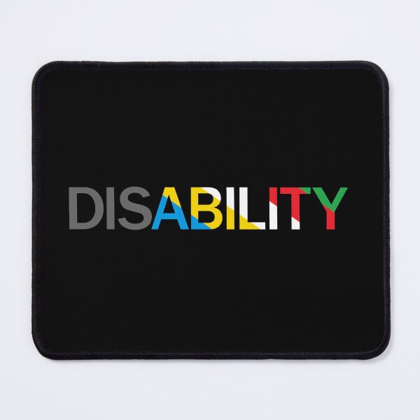 Item preview, Disability Pride Ability Disabled Awaress month designed and sold by Dolphin Graphic.
