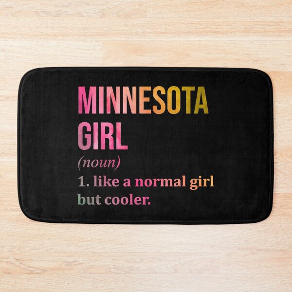 Item preview, Minnesota Girl Definition Minnesota in Watercolor designed and sold by XCIV.