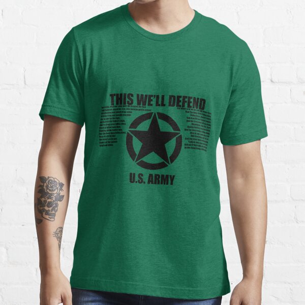 U.S. Army™ We'll Defend T-Shirt (Military Green)