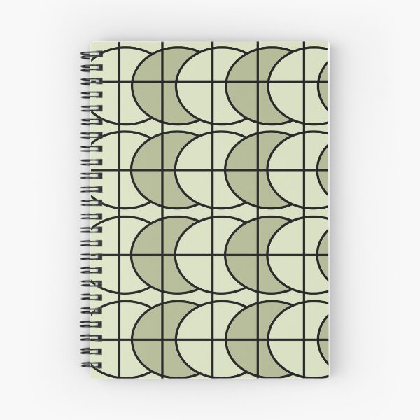 Item preview, Green Circles Stripes Geometric Pattern designed and sold by Nisha Prabhu.