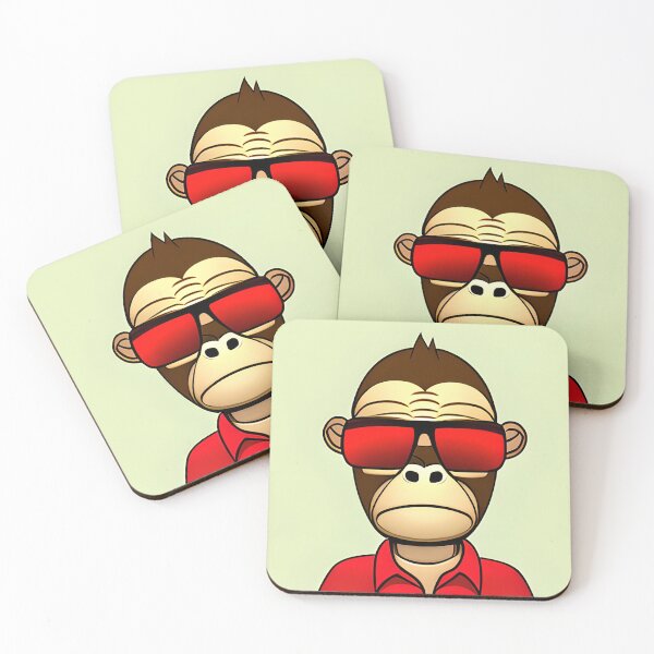 Item preview, Red Monkey designed and sold by ShilpyDesign.