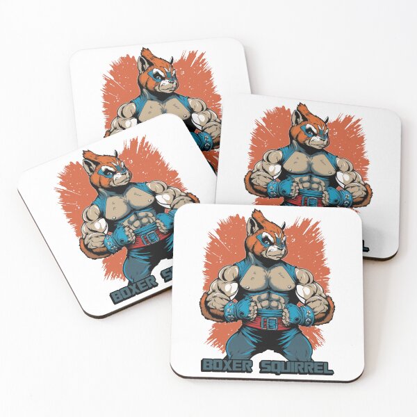 Item preview, Muscle boxer squirrel, boxer squirrel, squirrel designed and sold by GreyStanzione1.