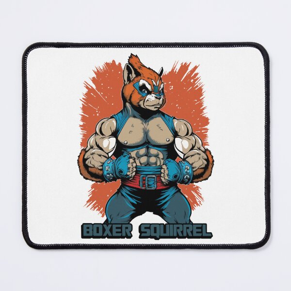 Item preview, Muscle boxer squirrel, boxer squirrel, squirrel designed and sold by GreyStanzione1.