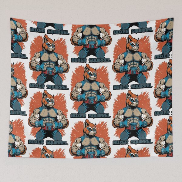 Item preview, Muscle boxer squirrel, boxer squirrel, squirrel designed and sold by GreyStanzione1.