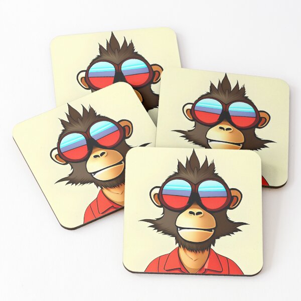 Item preview, Red Monkey designed and sold by ShilpyDesign.