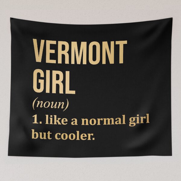 Item preview, Vermont Girl Definition Vermont in Gold designed and sold by XCIV.