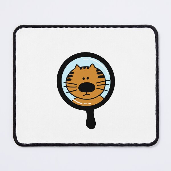 Item preview, a Cat through the magnifying glass designed and sold by superbaechoo.