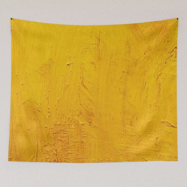 Item preview, Abstract painted yellow art backgrounds designed and sold by MTShoppingLine.
