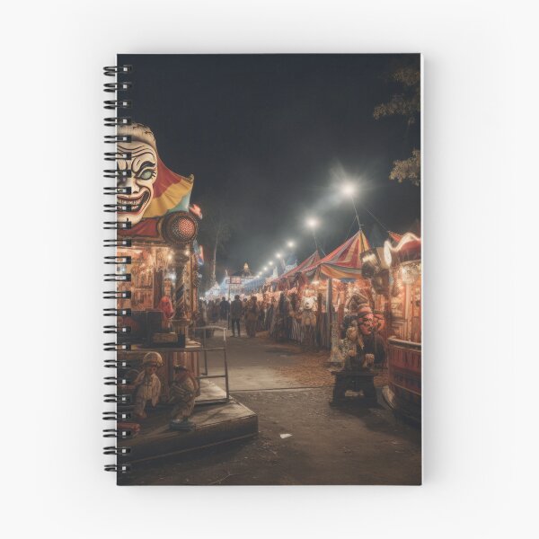 Item preview, Halloween with Carnival, Haunted Rides, Creepy Games, and Freak Shows designed and sold by Zoomie-s.
