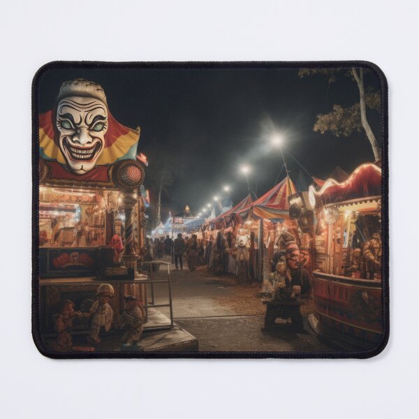 Item preview, Halloween with Carnival, Haunted Rides, Creepy Games, and Freak Shows designed and sold by Zoomie-s.