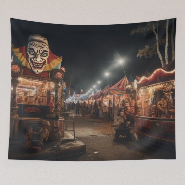 Item preview, Halloween with Carnival, Haunted Rides, Creepy Games, and Freak Shows designed and sold by Zoomie-s.