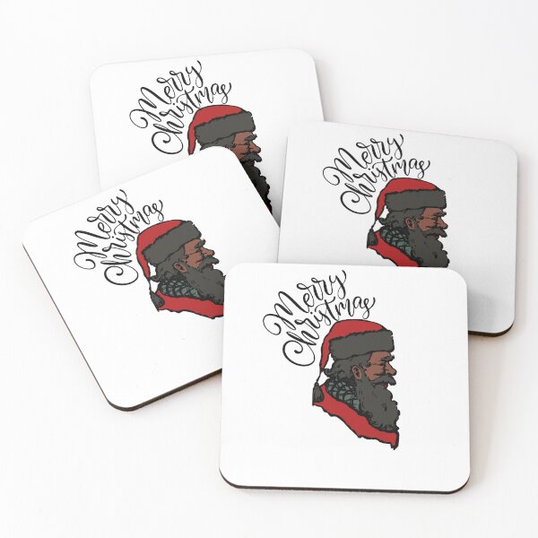 Item preview, Black Snata Merry Christmas  designed and sold by Cauteteesnyc.
