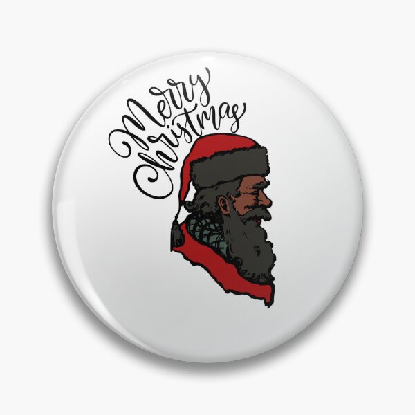 Item preview, Black Snata Merry Christmas  designed and sold by Cauteteesnyc.