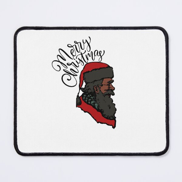 Item preview, Black Snata Merry Christmas  designed and sold by Cauteteesnyc.