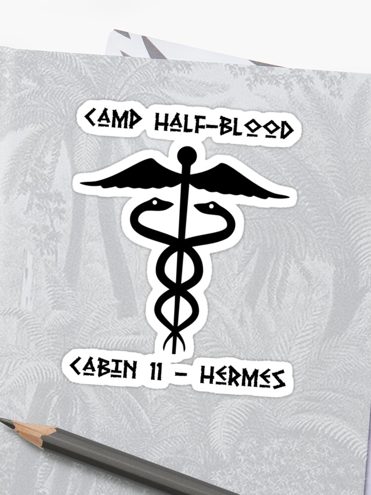 Percy Jackson Camp Half Blood Cabin 11 Apollo Sticker By