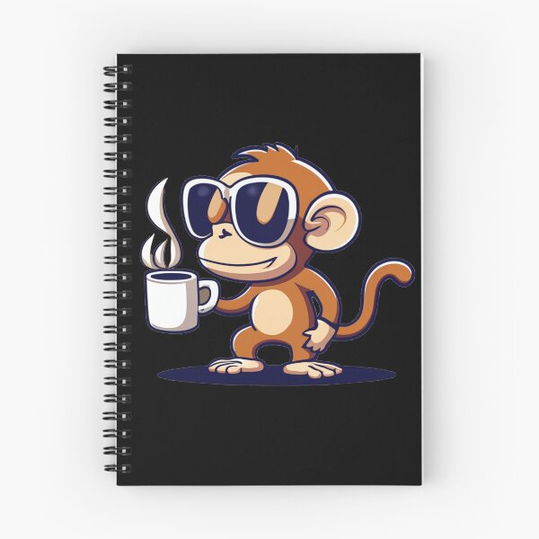 Item preview, Coffee Monkey designed and sold by TrendyPalette.