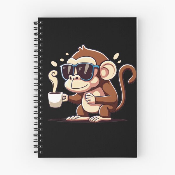 Item preview, Coffee Monkey designed and sold by TrendyPalette.