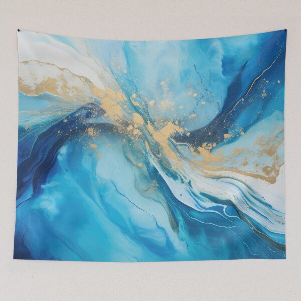 Item preview, Blue Marble Abstract designed and sold by VisionDuke.