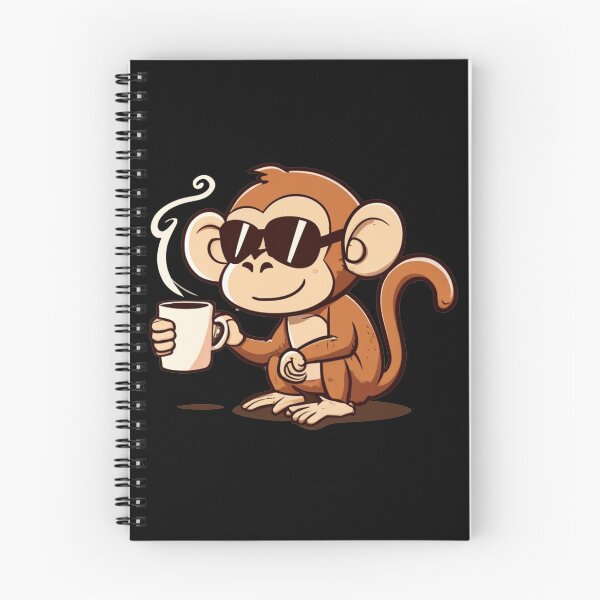 Item preview, Coffee Monkey designed and sold by TrendyPalette.