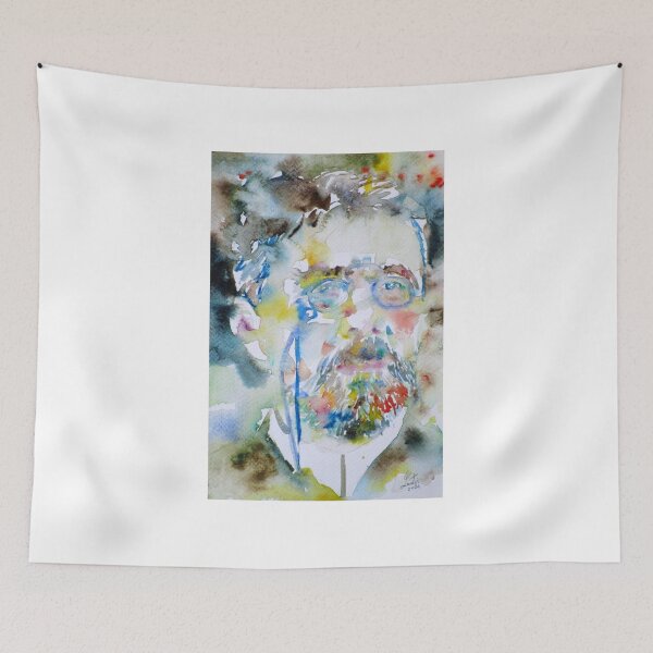 Item preview, ANTON CHEKHOV - watercolor portrait.5 designed and sold by lautir.