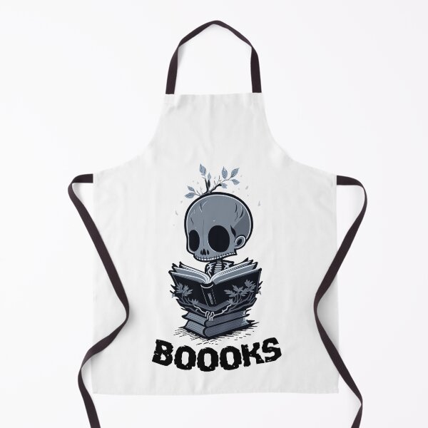 Item preview, Boooks Skeleton Reading a Book Booo Halloween Boo designed and sold by Peculiarts.