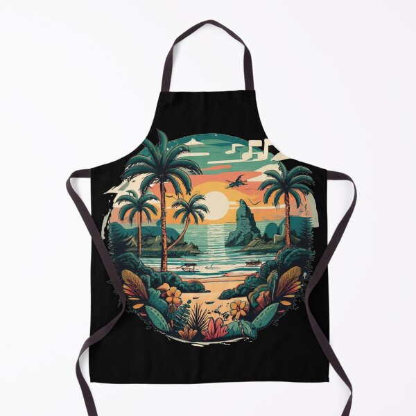 Aperçu de l'œuvre Sunset Beach créée et vendue par TrendyPalette.