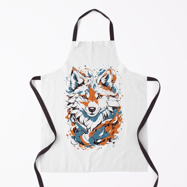 Item preview, Colorful wolf head, wolf head, fox designed and sold by GreyStanzione1.