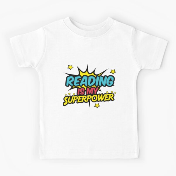Item preview, Reading Is My Superpower - Retro Vintage Books Reading designed and sold by kroete1204.