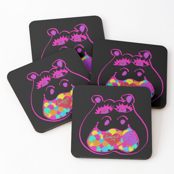 Item preview, LaMaisonOfMY Hippo Luvs Sweets Collection No.4 Black Series designed and sold by LaMaisonOfMY.