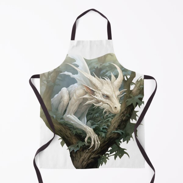Item preview, White Dragon on a tree - dragon art designed and sold by Lil-Satu.