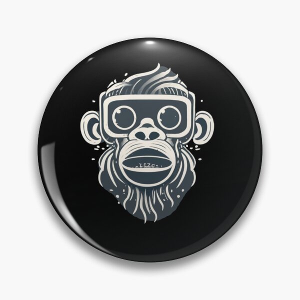 Item preview, Monkey designed and sold by TrendyPalette.