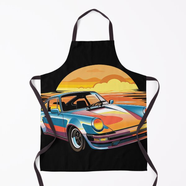 Item preview, Retro Sport Car Against Sunset 4 designed and sold by eyestetix.