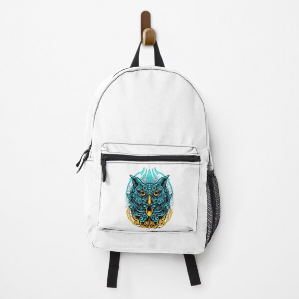 Item preview, Owl head, owl head decoration, colorful owl head designed and sold by GreyStanzione1.