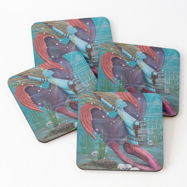 Item preview, Blue Ocean Mermaid designed and sold by artbyjackg.