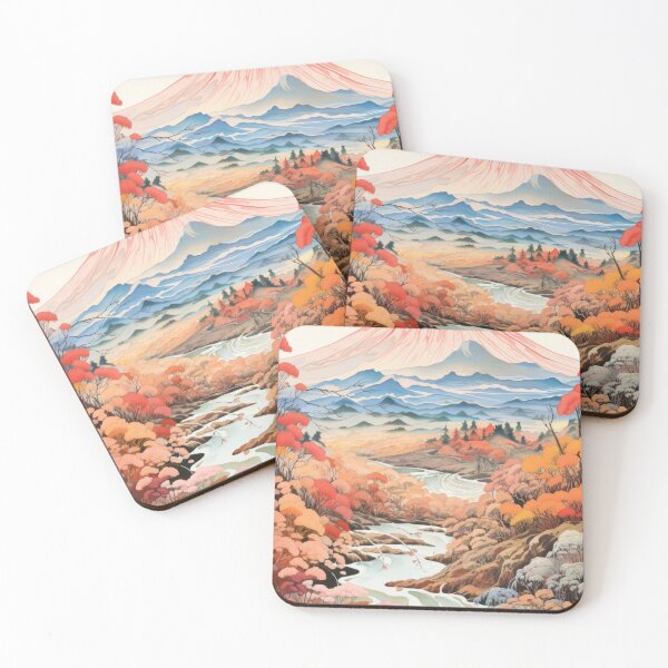 Item preview, Japan Landscape in Autumn designed and sold by VisionDuke.