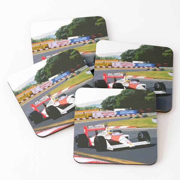 Item preview, Ayrton Senna racing his 1988 MP 4-4 F1 racecar designed and sold by Rodissimus1984.
