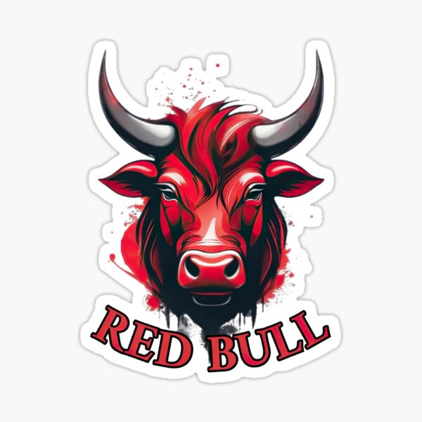 jacked red bull Sticker for Sale by the enthousiaste