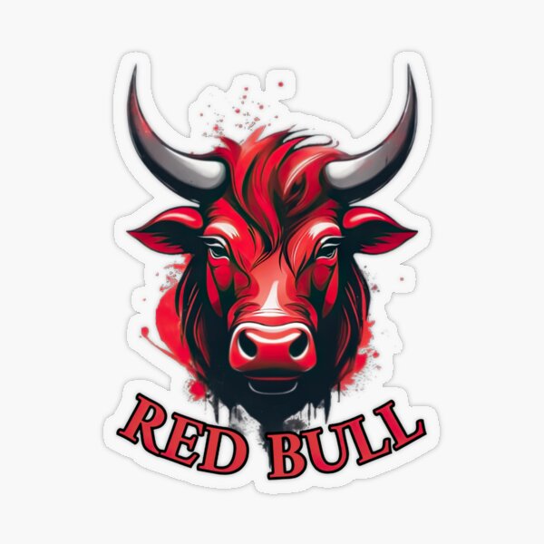 a red bull Sticker by Grissen