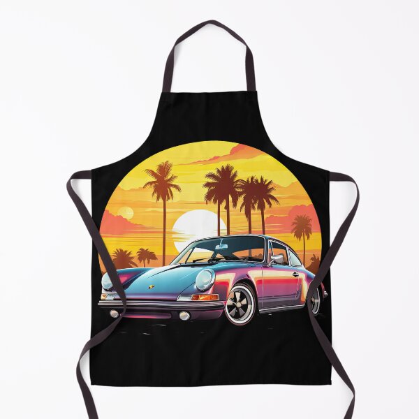 Item preview, Retro Sport Car Against Sunset 6 designed and sold by eyestetix.
