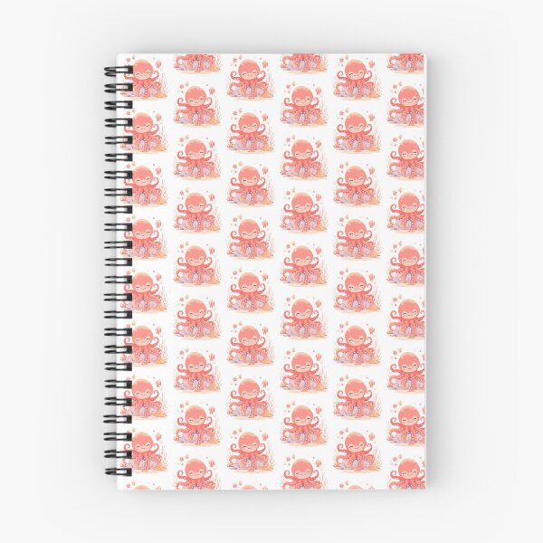 Item preview, Cute Smiling Octopus designed and sold by whimsizoo.